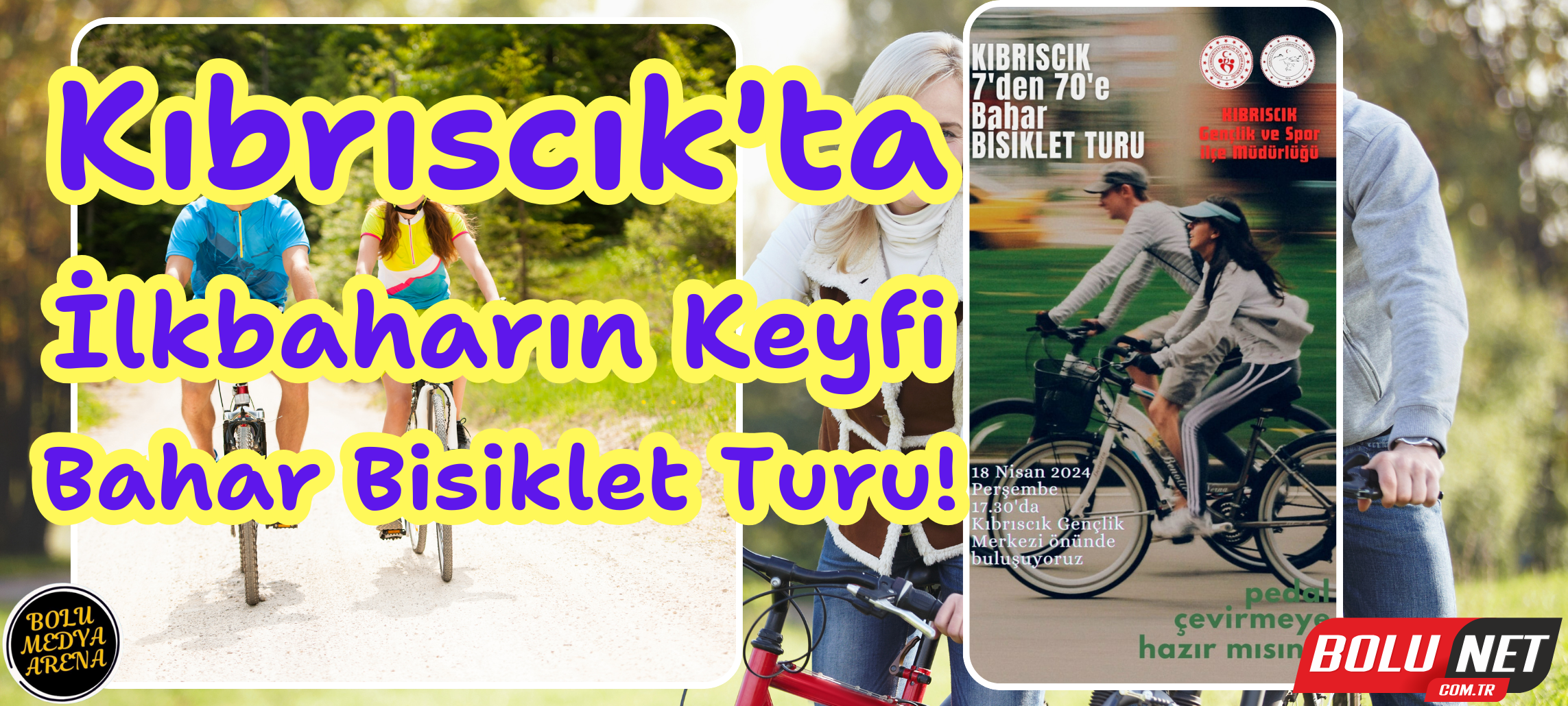 Sağlıklı Yaşam için Pedallar Çevriliyor: Bahar Bisiklet Turu Başlıyor! BoluNet