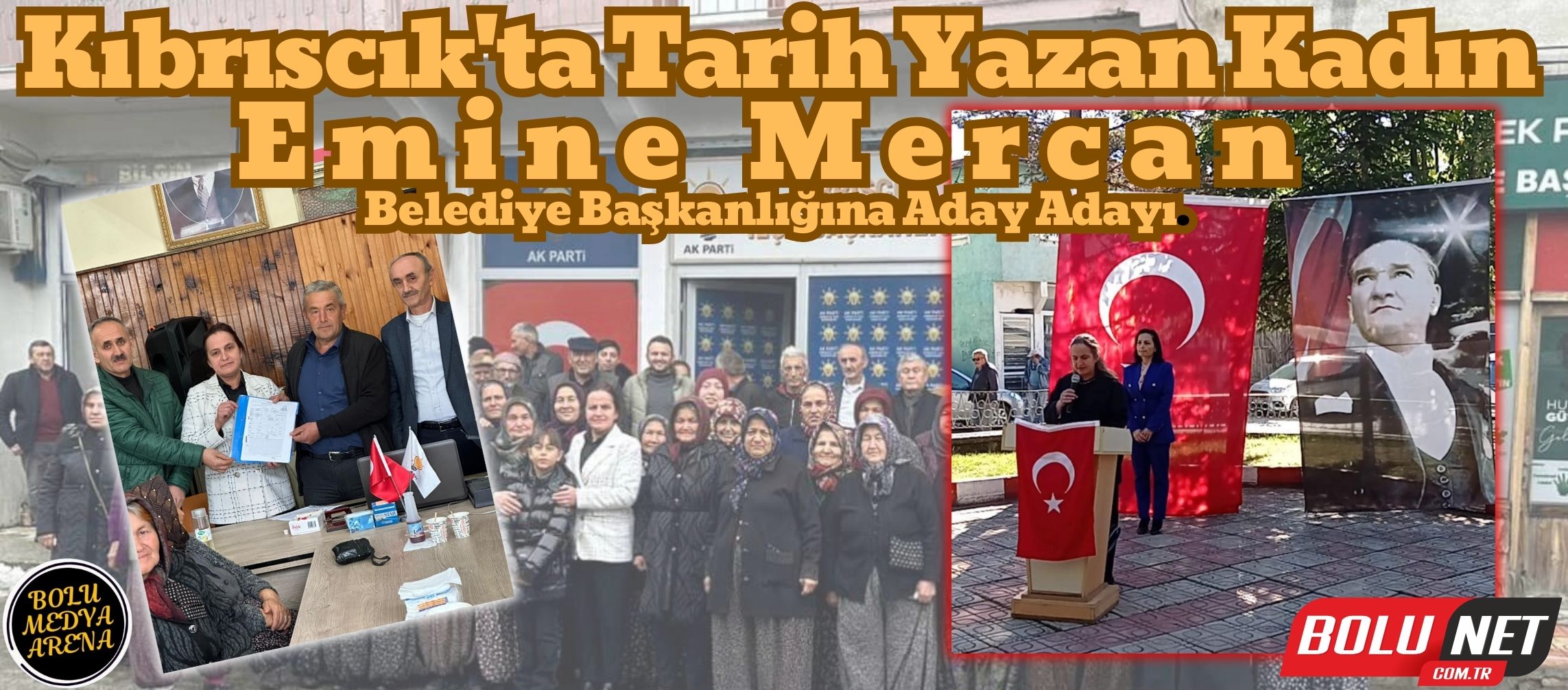 Kıbrıscık'tan Türkiye'ye Uzanan Cesur Yolculuk: Emine Mercan Adaylık Başvurusunu Tamamladı... BoluNet