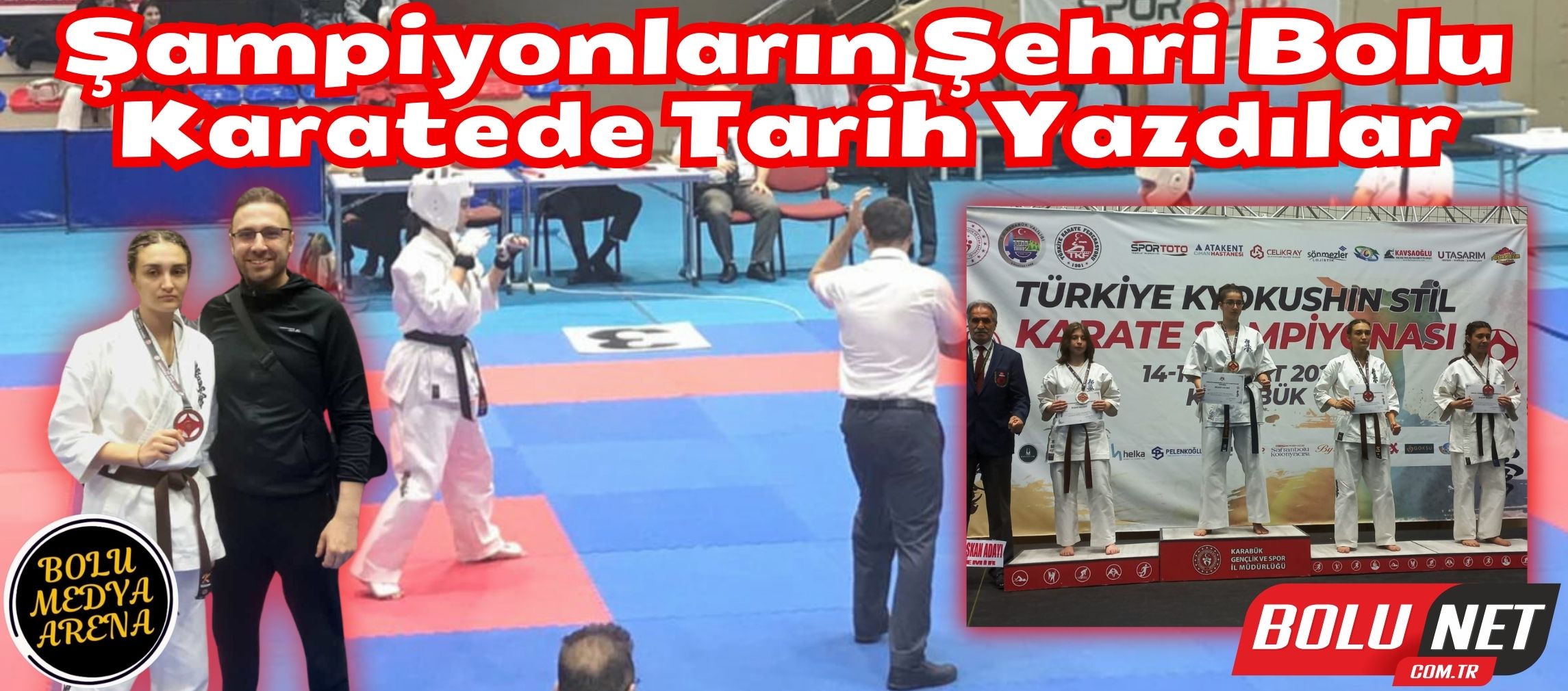 Madalya Avcısı Bolulu Gençler: Karate Şampiyonasında Zirveye Tırmanış... BoluNet