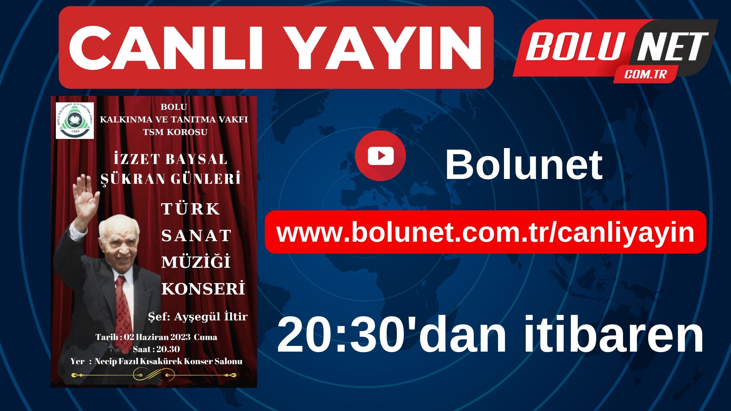 Canlı Yayında Eşsiz Bir Konser Deneyimi: Bolu Kalkınma ve Tanıtma Vakfı Türk Müziği Korosu