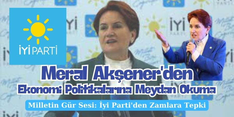 İyi Parti: Millet İçin Milletle Beraber. 