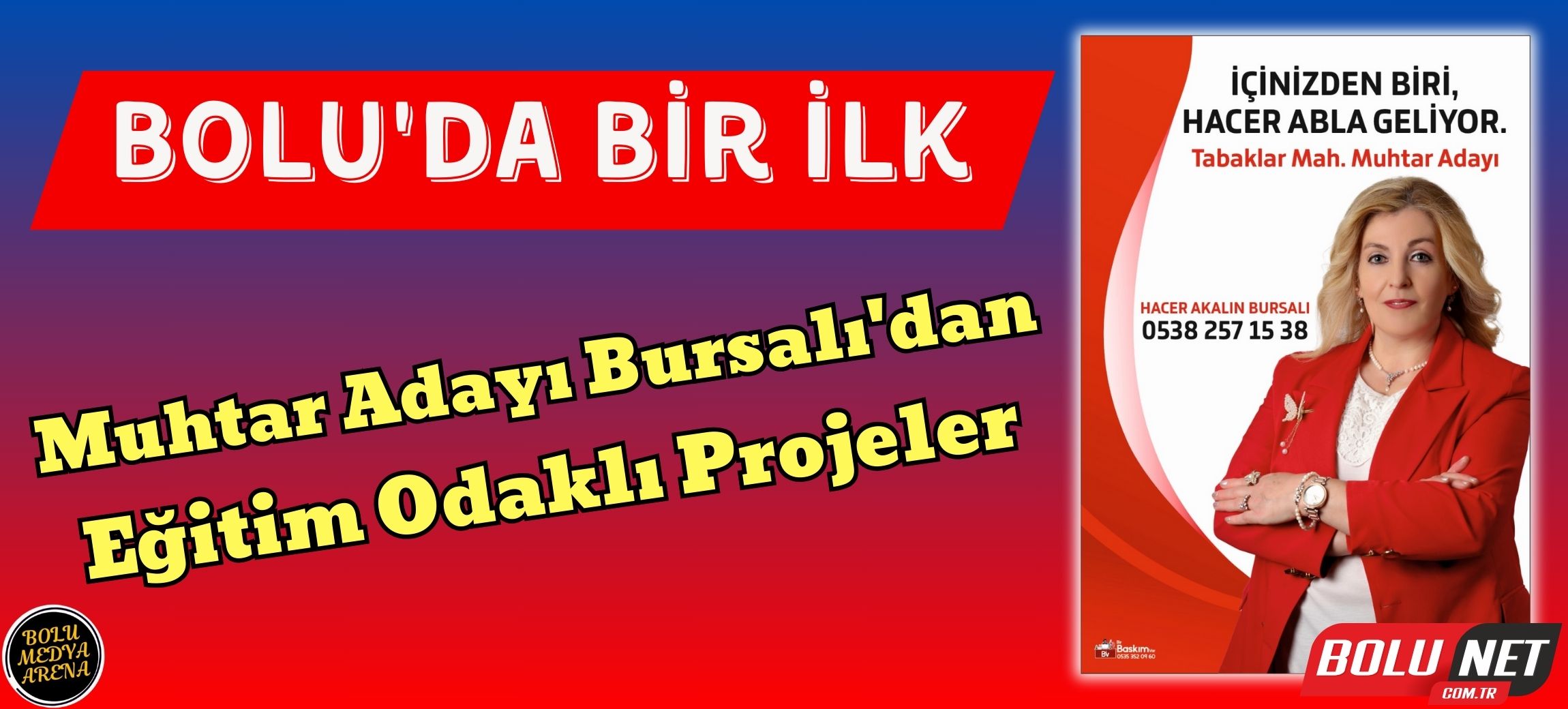 Hacer Akalın Bursalı: Tabaklar'ın Geleceği İçin Eğitim Köprüleri Kuruyor... BoluNet