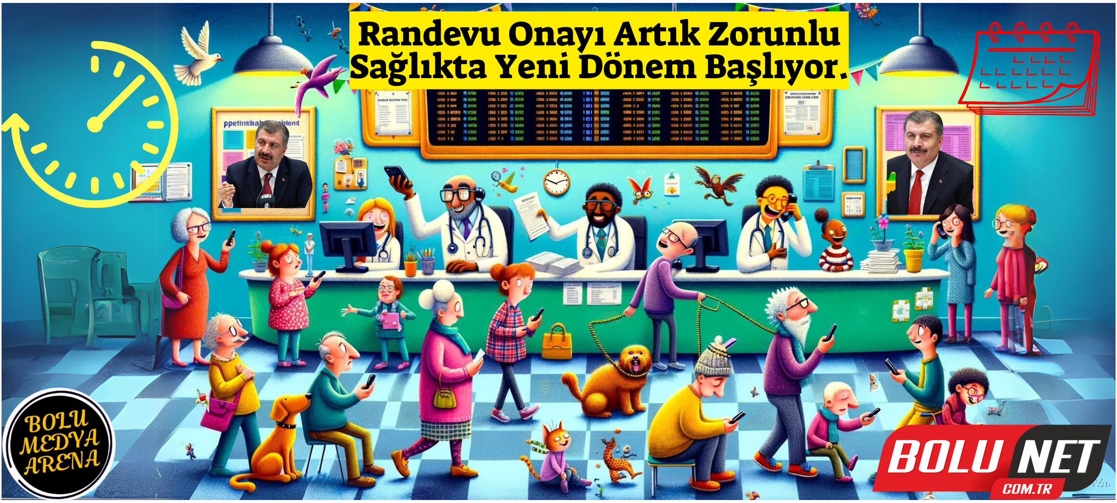 Randevu Gelmeden Onay Şart: Hastanelerde Yeni Kurallar... BoluNet