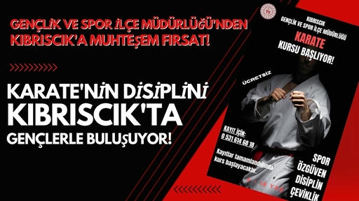 Kıbrıscık'ta Sporun Adı Artık Karate!...BoluNet