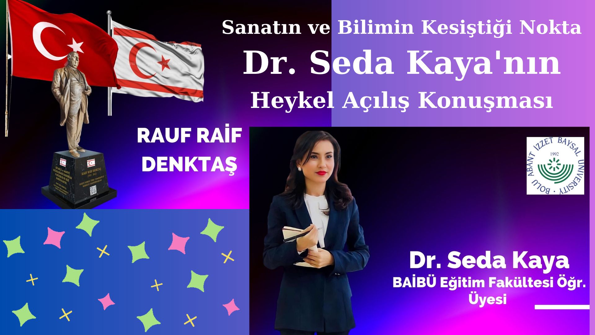 Dr. Seda Kaya: Heykel Açılışında Bilgi ve Tutkuyla Birleşen Unutulmaz Bir Sunum