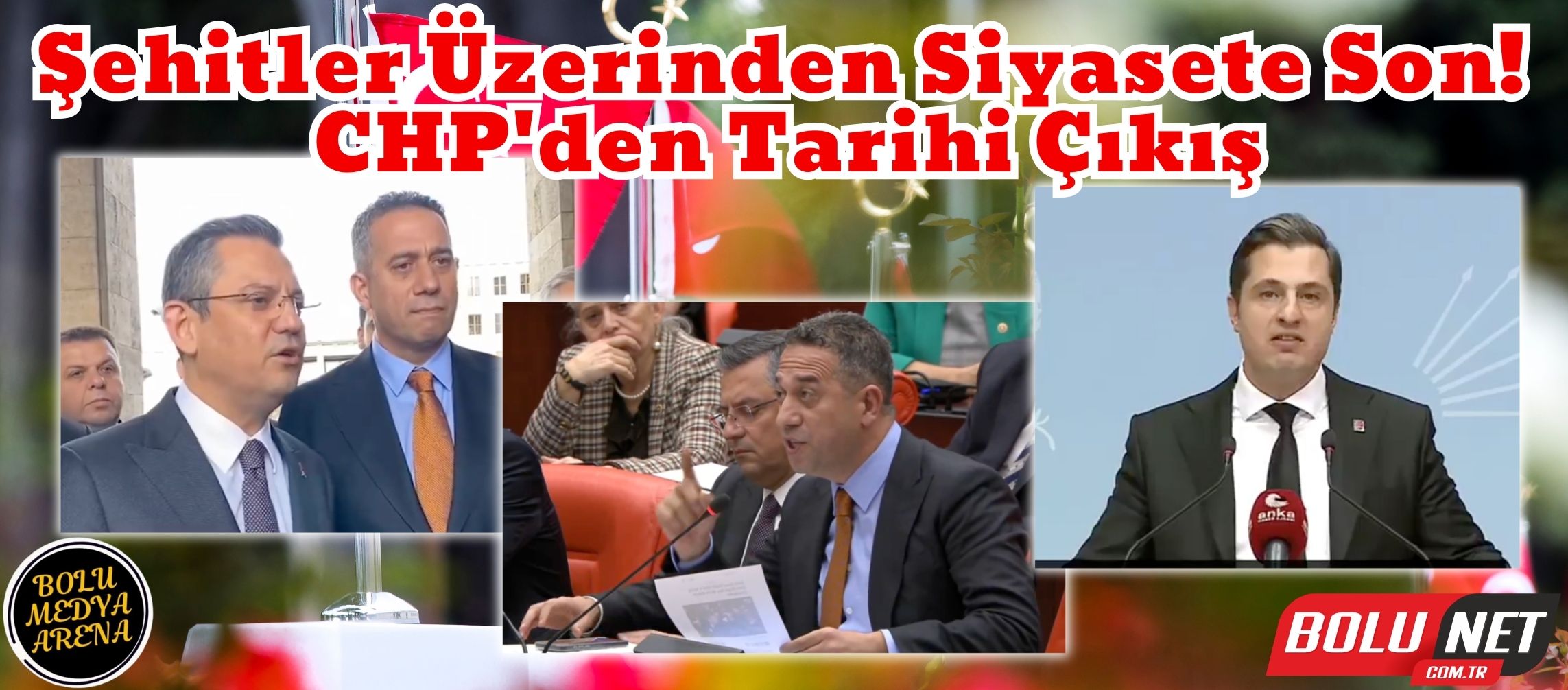 Erdoğan'a CHP'den Anlamlı İhtar: Şehit Saygısı İhlal Edilemez... BoluNet