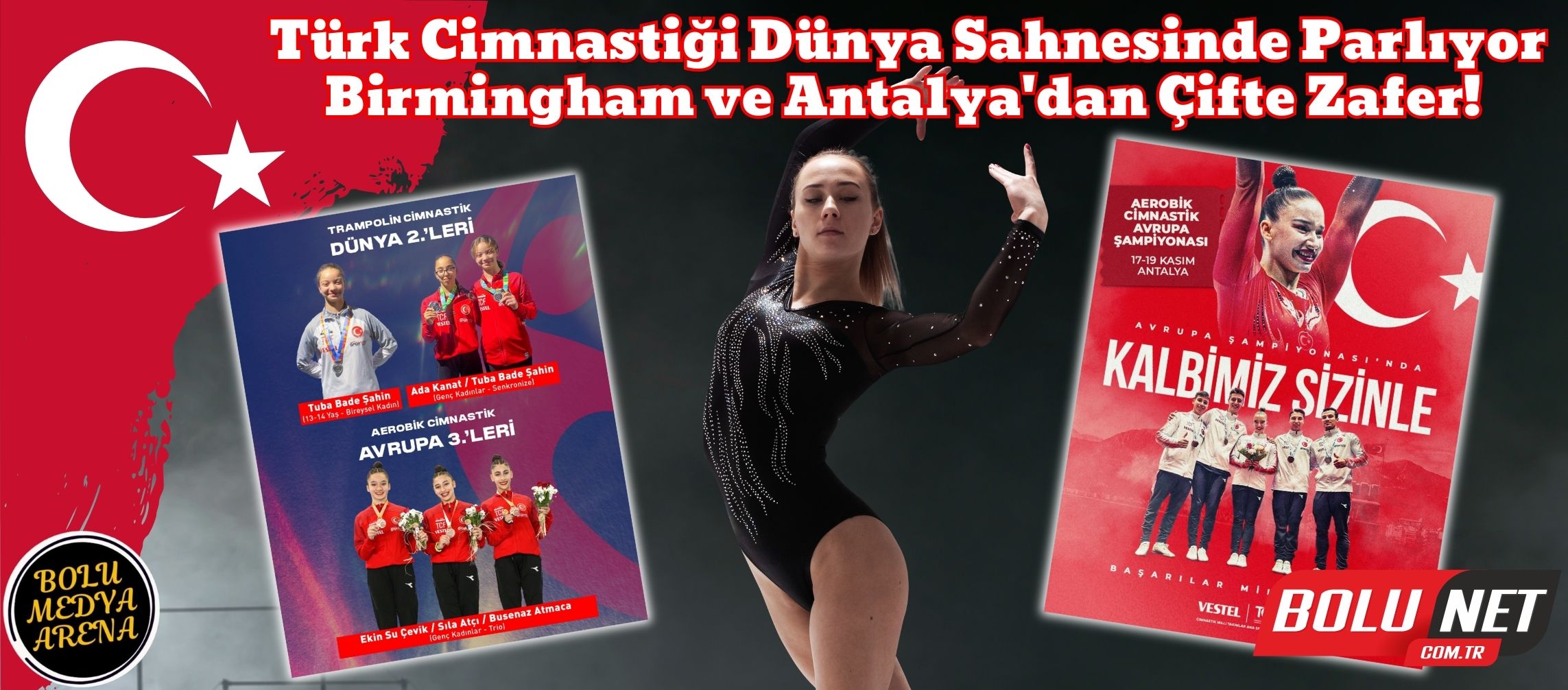 Antalya'da Ritim, Birmingham'da Yüksek Uçuş: Türkiye'den Cimnastik Şovu! - BoluNet