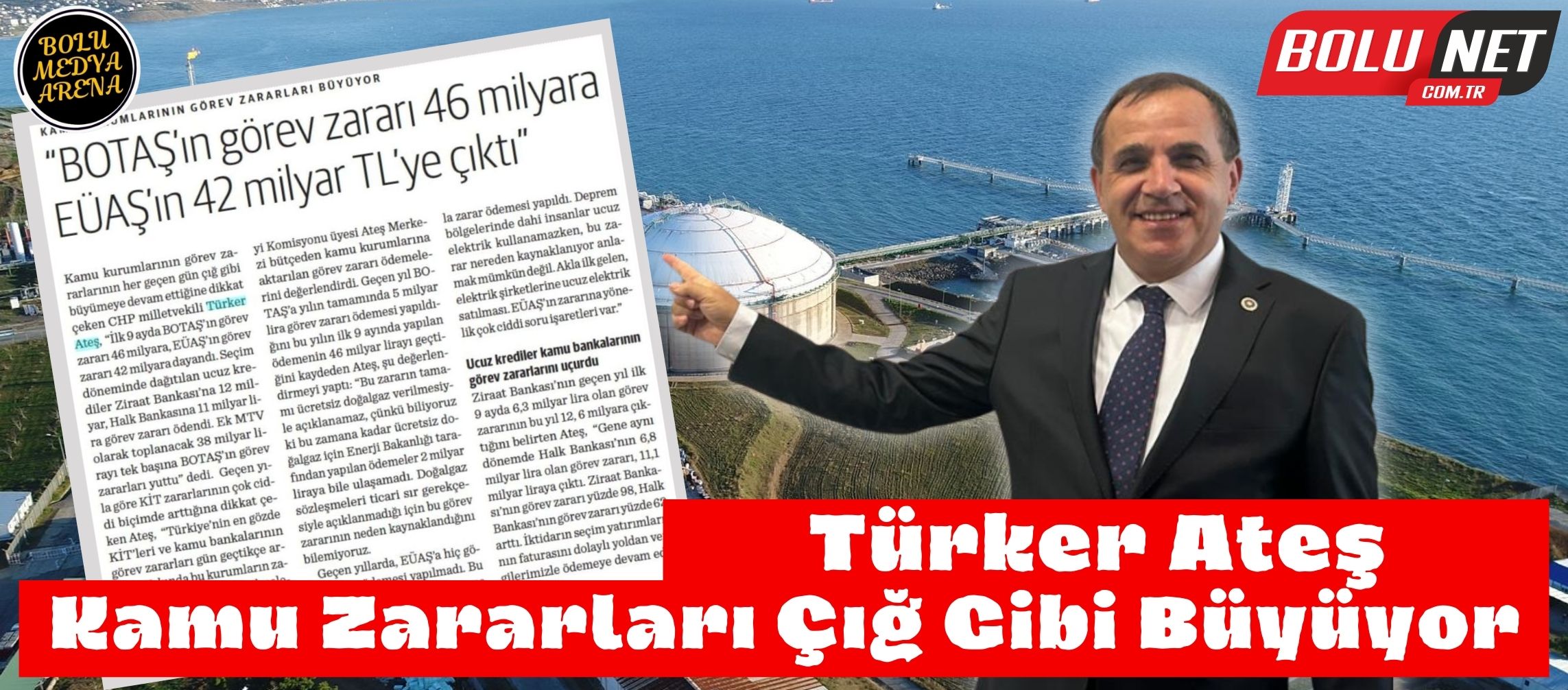 Görev Zararları Alarm Veriyor: Türker Ateş Ne Diyor?...BoluNet