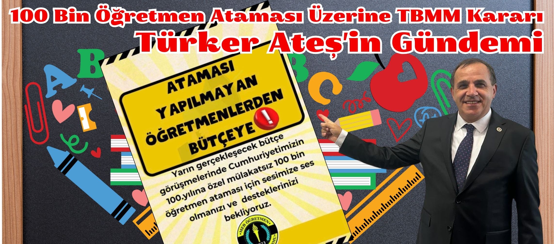 Türker Ateş'ten Yanıt Bekleyen Eğitim: TBMM'de Atama Görüşmeleri... BoluNet