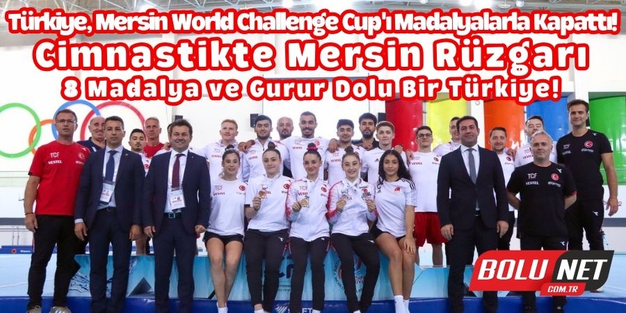 Suat Çelen Önderliğinde Mersin'de Tarihi Başarı: ürkiye Cimnastiğinde Altın Çağ: Mersin'den 8 Madalyalı Başarı!...BoluNet