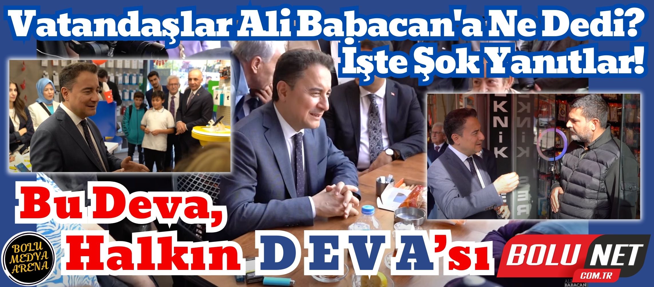 Ali Babacan Halkın Nabzını Cumhuriyetin 100. Yılında Tutuyor!...BoluNet