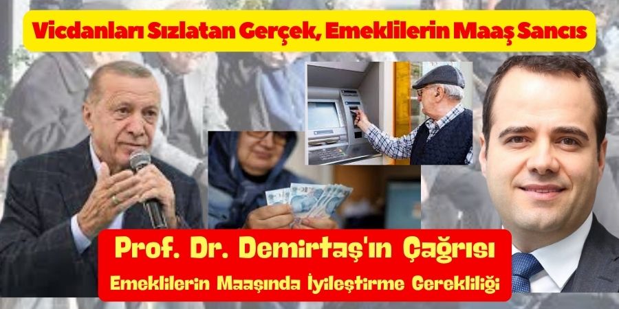 Emeklilik Maaşlarına İyileştirme Zamanı: Prof. Dr. Özgür Demirtaş'ın Uyarısı