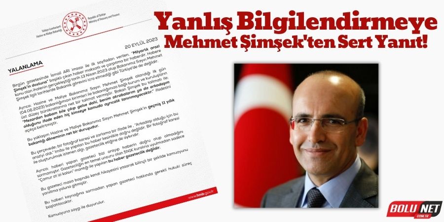 Mehmet Şimşek, Kamuoyunu Uyandırıyor: 