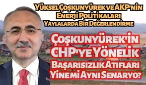 Enerji Sorunlarına Çözüm Arayışında AKP ve Yüksel Çoşkunyürek: Başarılar ve Başarısızlıklar