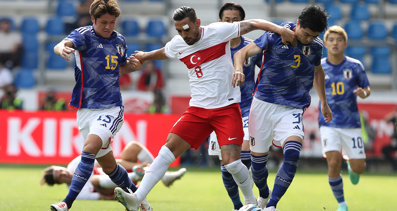 A Milli Takım, özel maçta Japonya’ya 4-2 mağlup oldu 