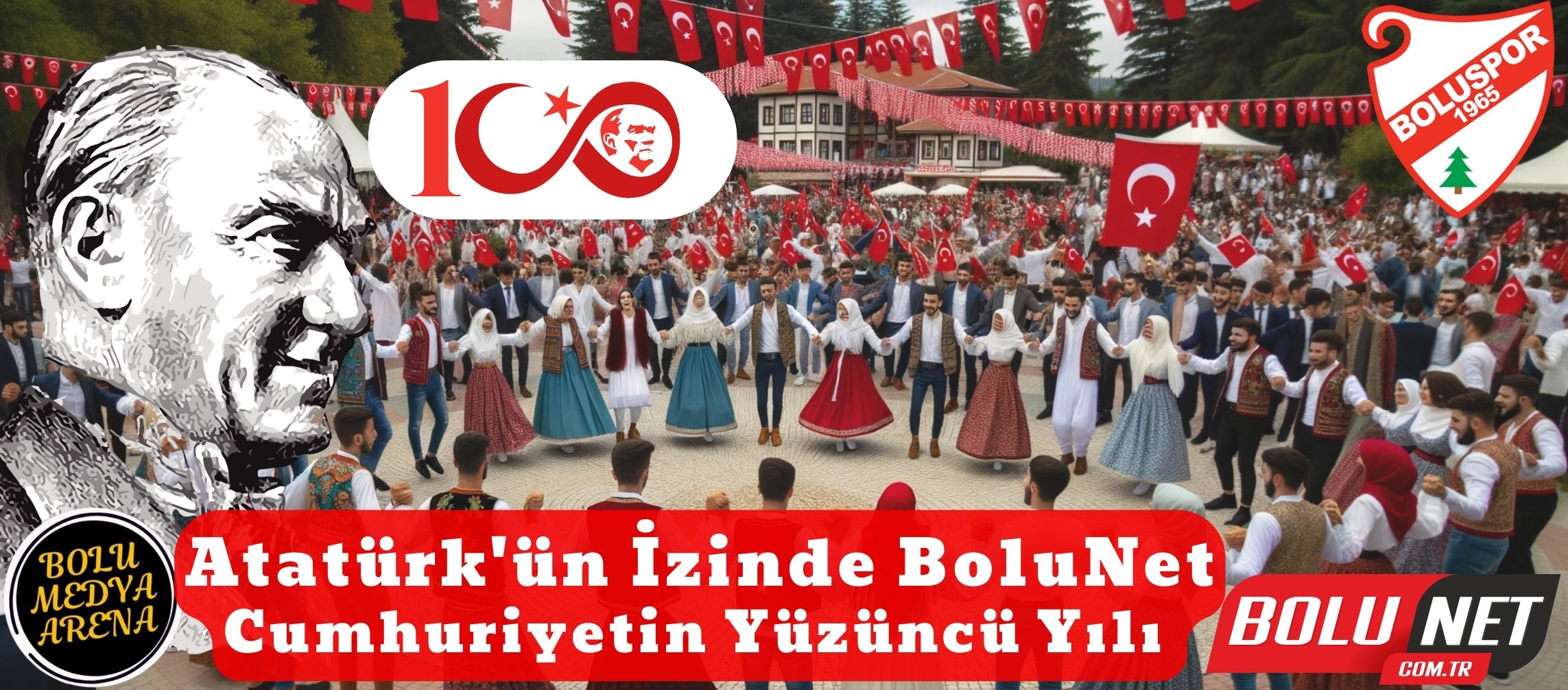 BoluNet'ten Cumhuriyet Coşkusuna Özel Şiir!...BoluNet