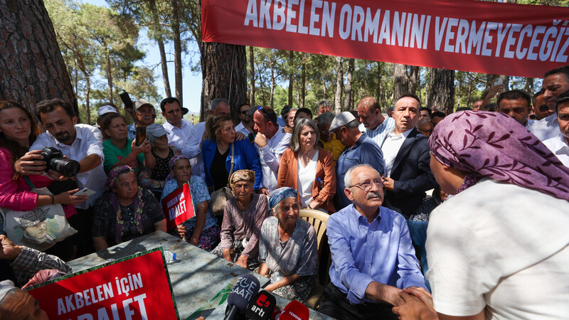 CHP Genel Başkanı Kemal Kılıçdaroğlu’ndan Akbelen Direnişine Destek Ziyareti: Kemal Kardeşiniz Sizin Yanınızda