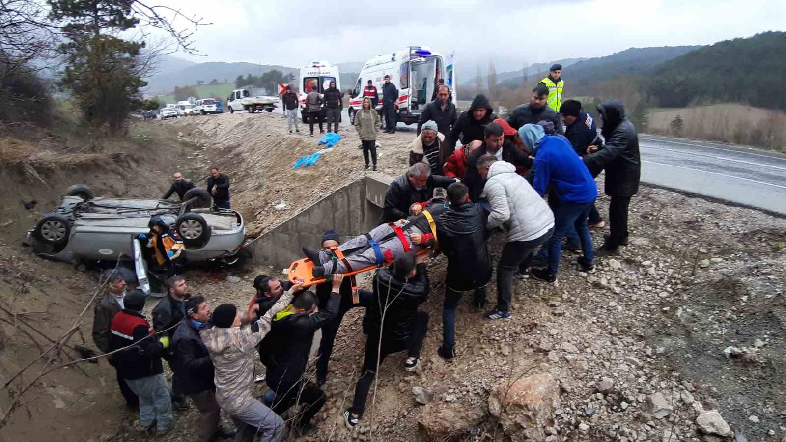 Ağır yaralı olarak hastaneye kaldırılmışlardı, acı haber geldi...BoluNet