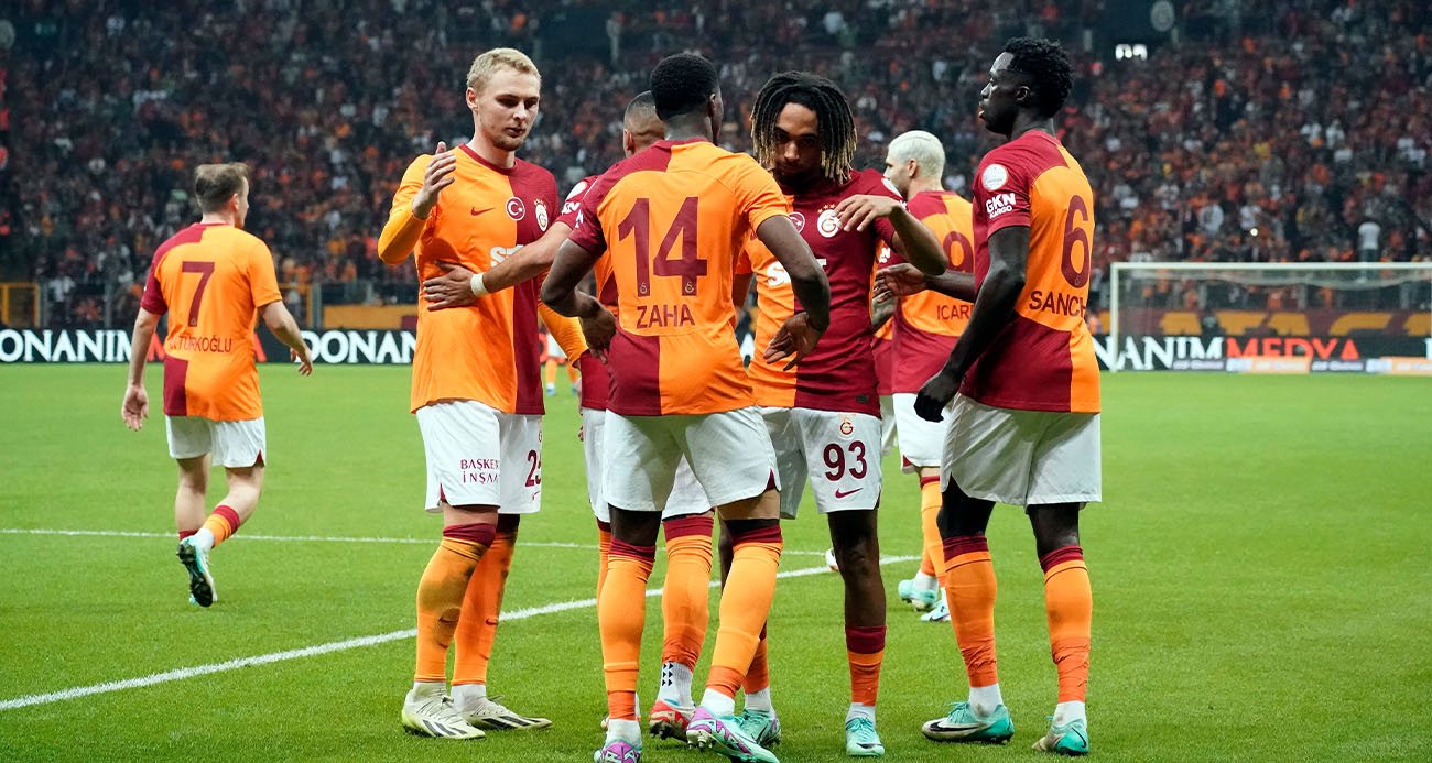 Aslan yeniden zirvede! Galatasaray, Kasımpaşa'yı Zaha'nın golleriyle yendi 