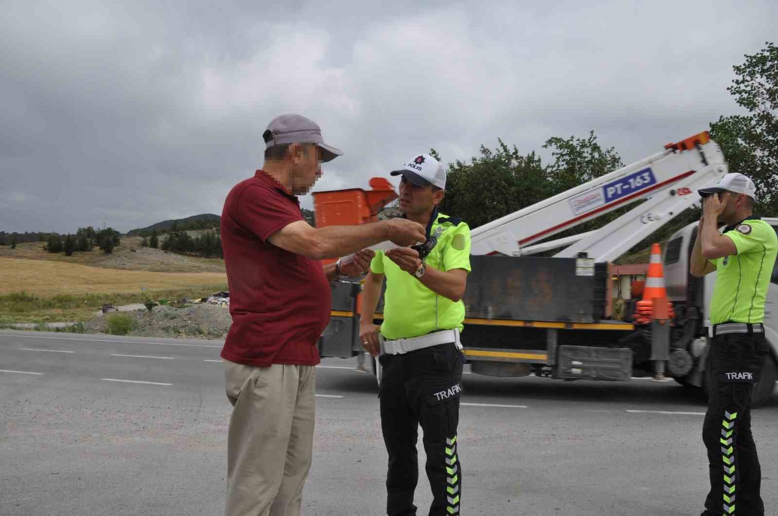 Bayram tatili yolunda radardan kaçamadılar: 85 bin lira ceza ...BoluNet