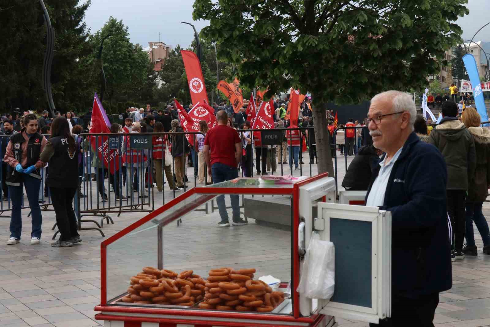 Bolu’da 1 Mayıs kutlandı ...BoluNet