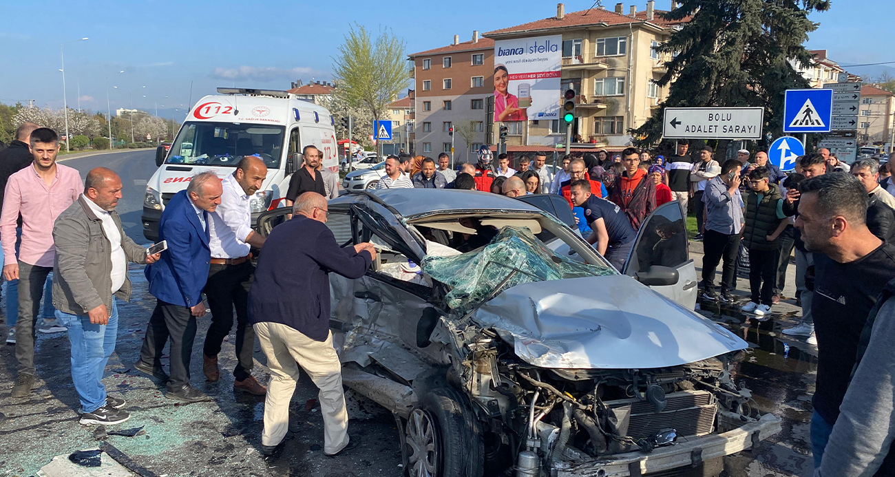 Bolu’da feci kaza: 2 ölü, 1 yaralı ...BoluNet