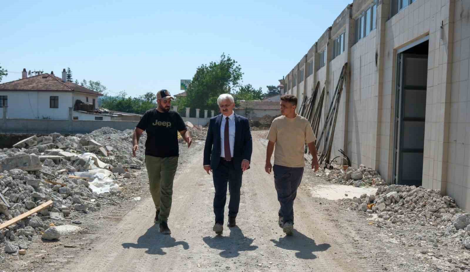 Bolu’da yeni AFAD binasının yapımına başlandı...BoluNet