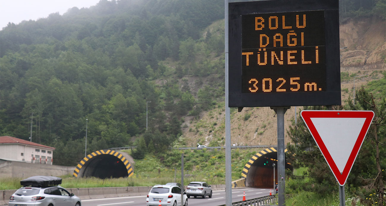 Bolu Dağı Tüneli bu gece bakıma giriyor 