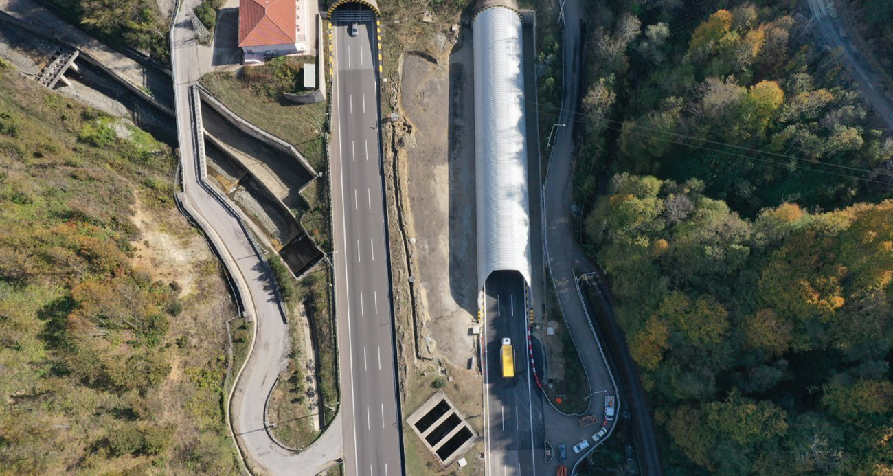 Bolu Dağı Tüneli İstanbul istikametinde tünel tüpü 60 metre uzatılacak...BoluNet