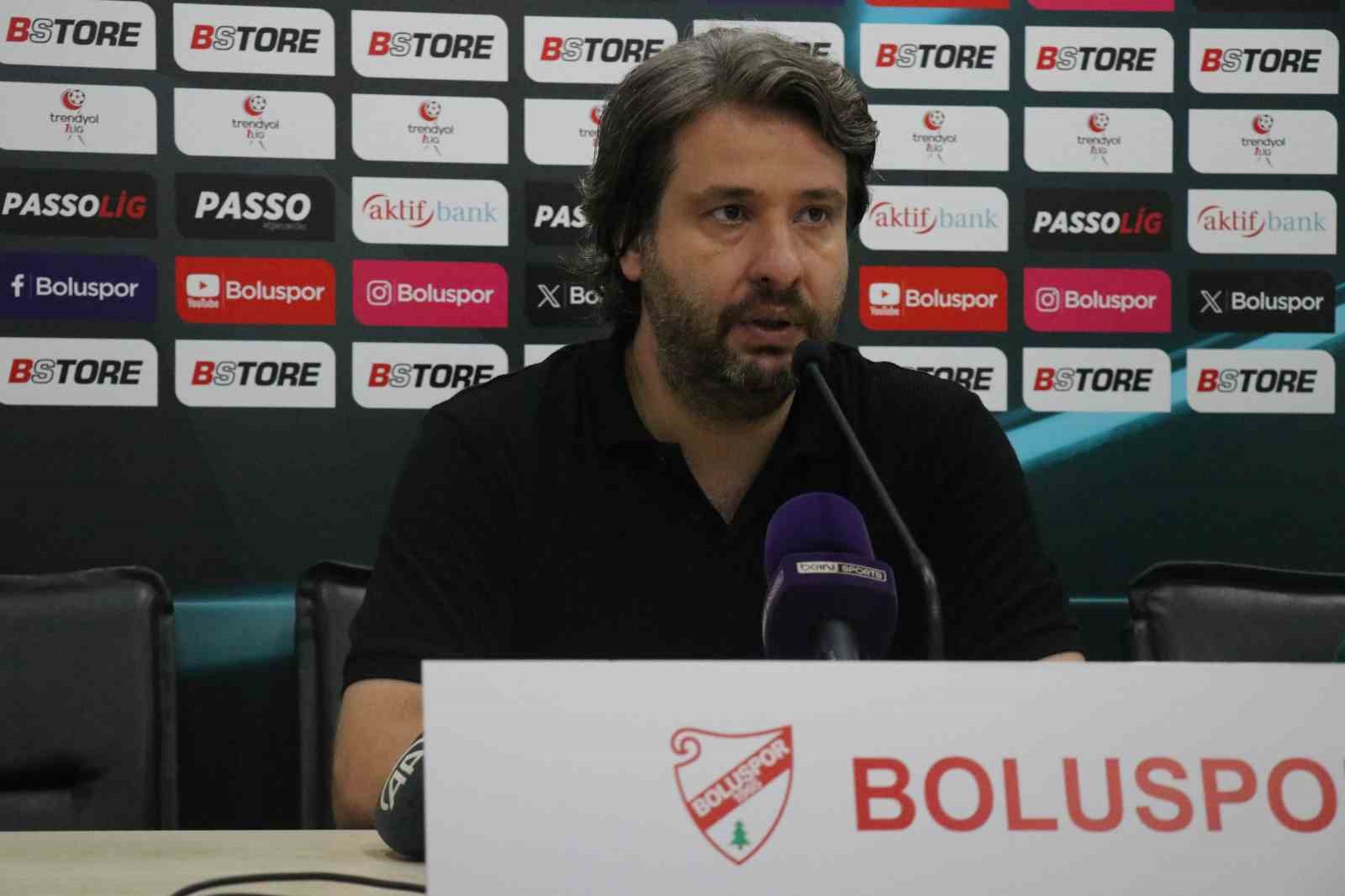 Boluspor-Adanaspor maçının ardından 