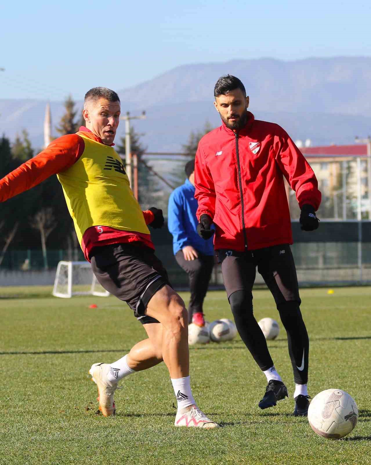 Boluspor, Ankara Keçiörengücü maçı hazırlıklarını sürdürdü...BoluNet