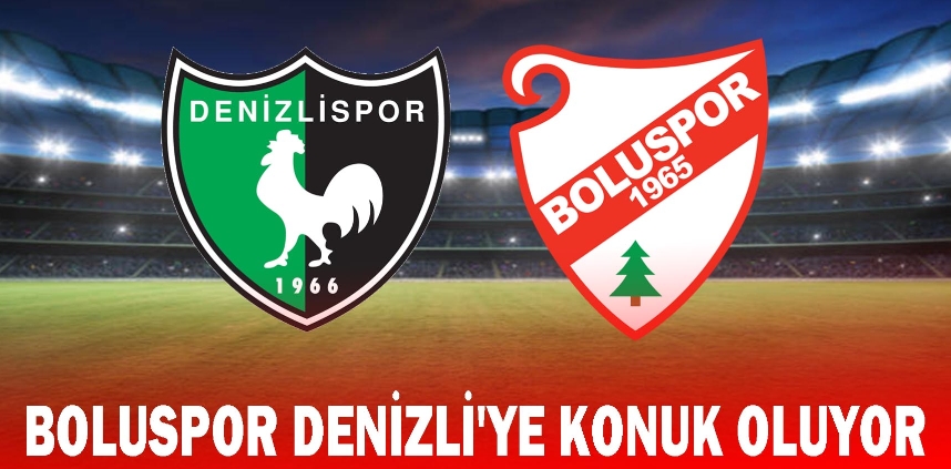 Boluspor - Denizlispor maçı Pazar Günü...