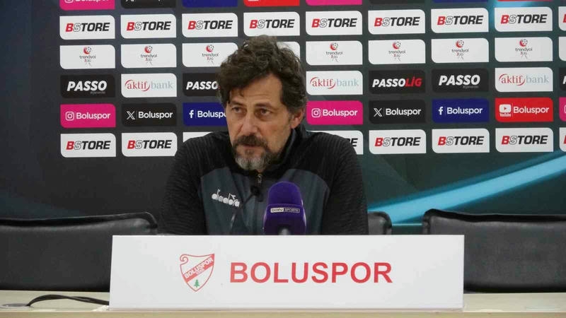 Boluspor-Sakaryaspor maçının ardından 