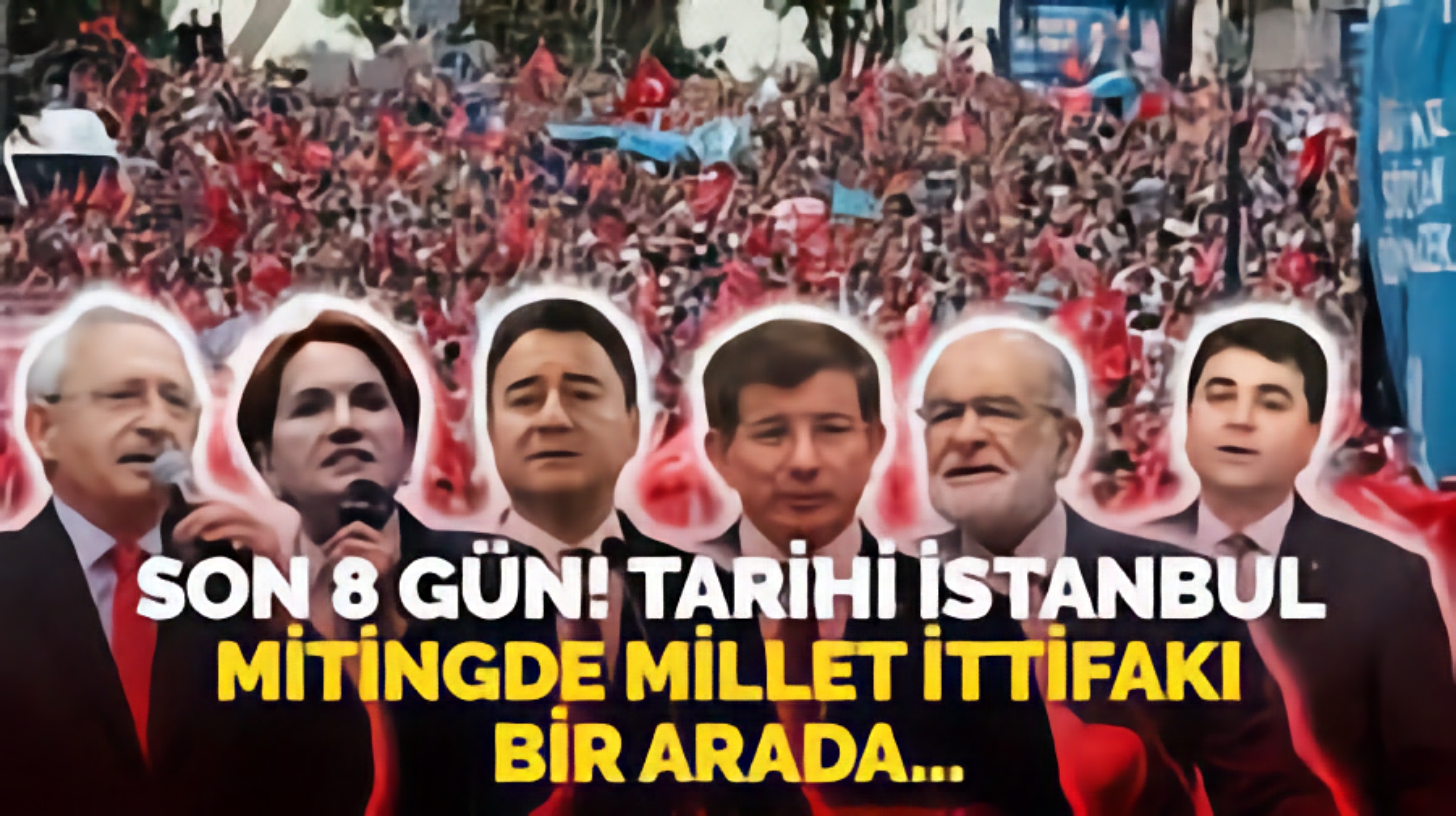 HALK KARARINI VERMİŞ... Görülmeğe Değer Bir Miting...