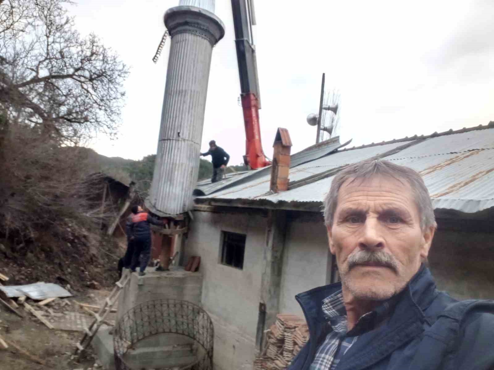 Cami 1926’da, minaresi 2023’te yapıldı...BoluNet