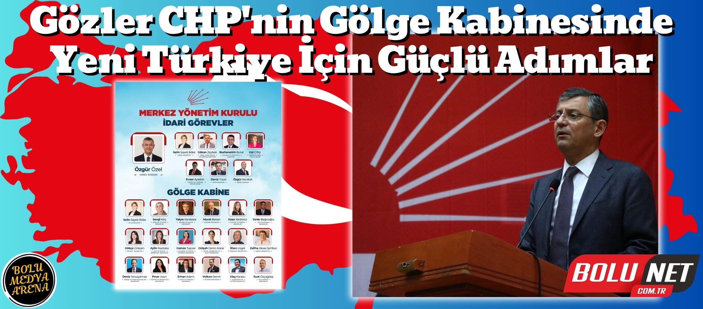 Özgür Özel'in Liderliğinde CHP'de Tarihi Dönüşüm! Partide Yeni Dönem Başlıyor...- BoluNet