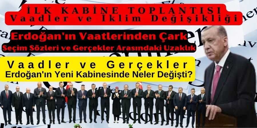 Erdoğan'ın Çarkı: Vaatlerin Perde Arkası ve Yeni Kabinedeki İklim Değişikliği