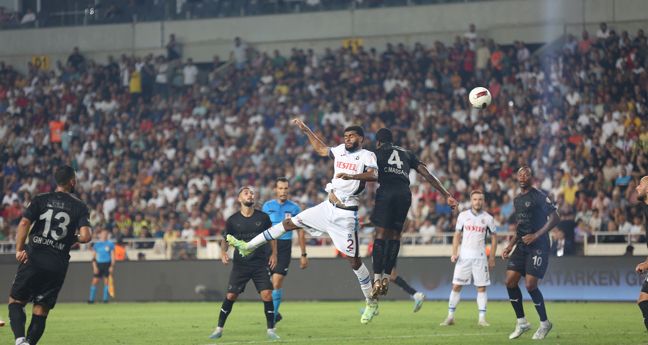 Hatayspor'dan muhteşem geri dönüş.