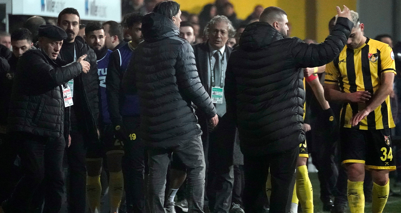 İstanbulspor Başkanı Ecmel Faik Sarıalioğlu, takımı sahadan çekti...BoluNet