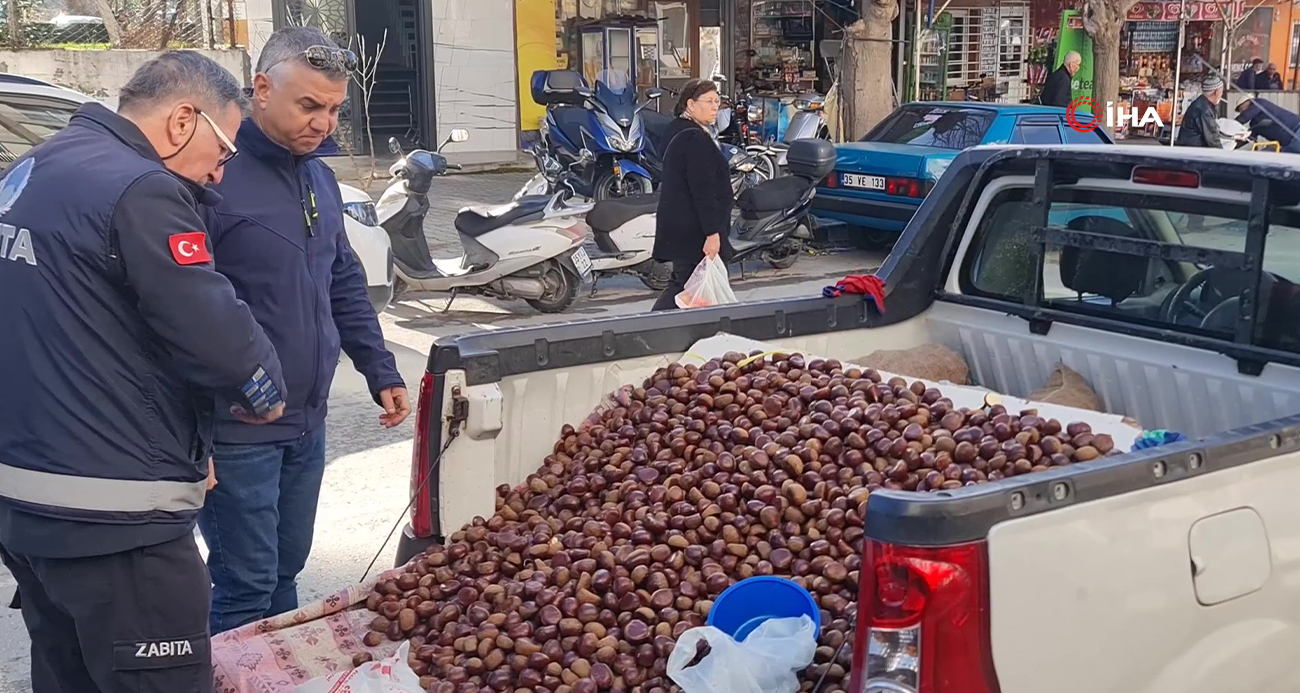 Çin kestanesi operasyonu: Satarken yakalandı...BoluNet