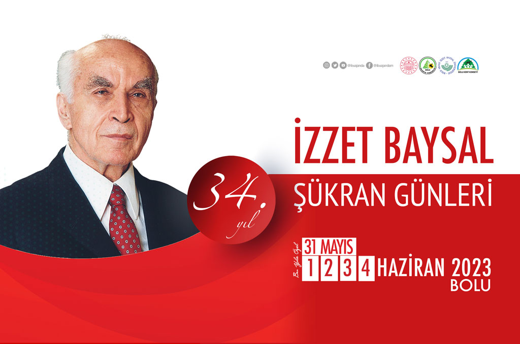 34. İzzet Baysal Şükran Günleri Programı