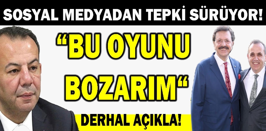 ÖZCAN YİNE TWEET ATTI... DERHAL AÇIKLAMASINI İSTEDİ