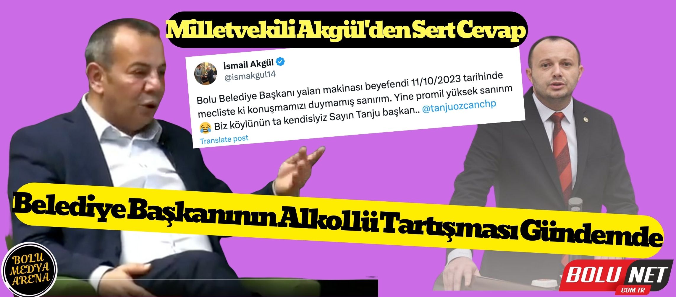 Bolu'da Siyasi Termometre Yükseliyor: 'Promil' Polemiği... BoluNet