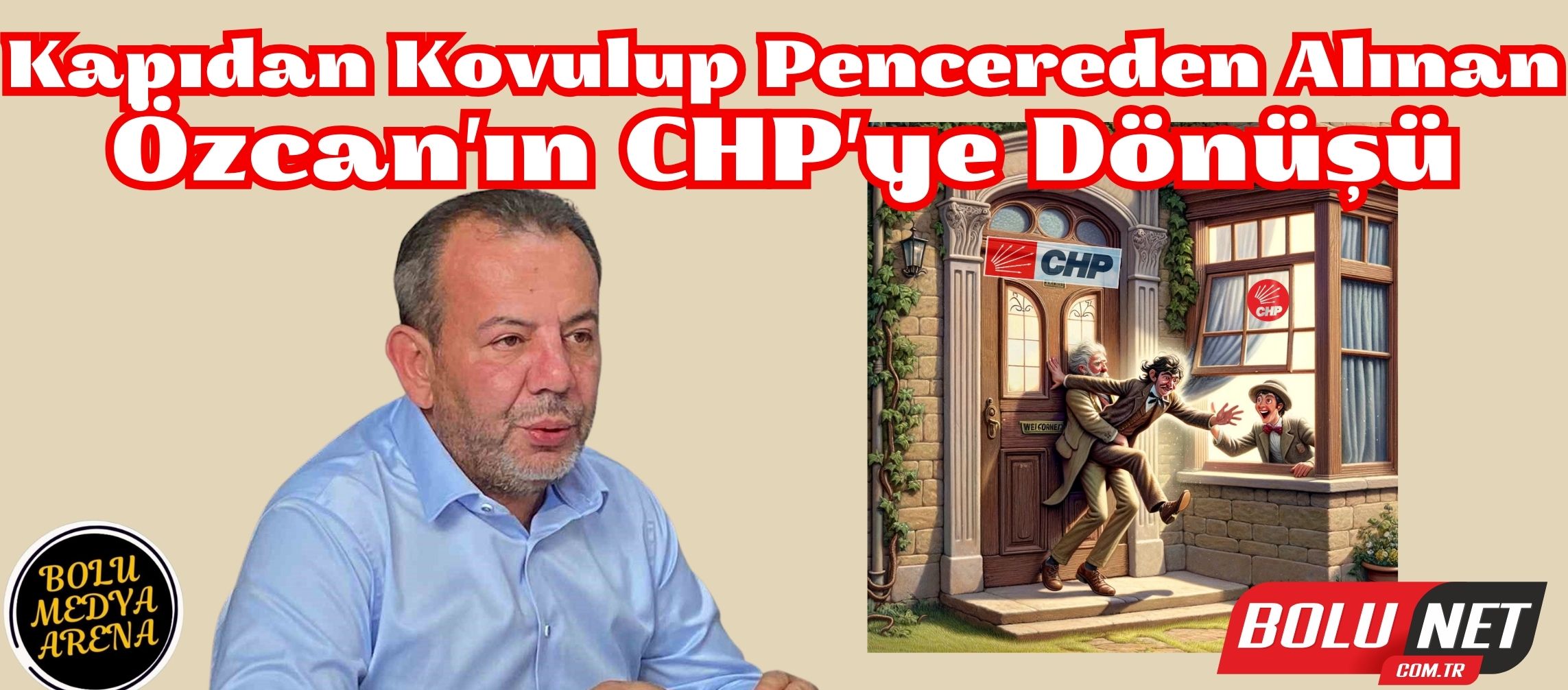 Aşkın Siyasi Yolu: Tanju Özcan ve CHP'nin Dramatik Buluşması...BoluNet