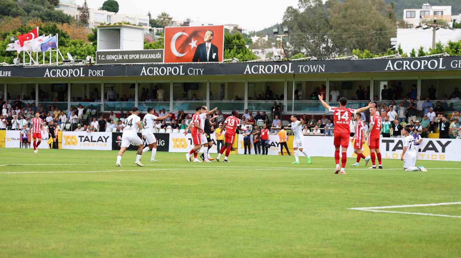 Trendyol 1. Lig: Bodrum FK: 2 - Boluspor: 0 ...BoluNet