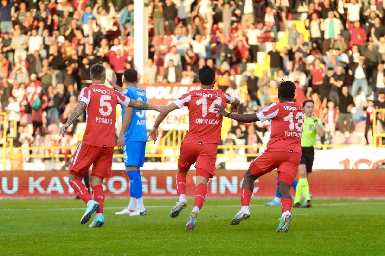 Trendyol 1. Lig: Boluspor: 2 - Bodrum FK: 1 