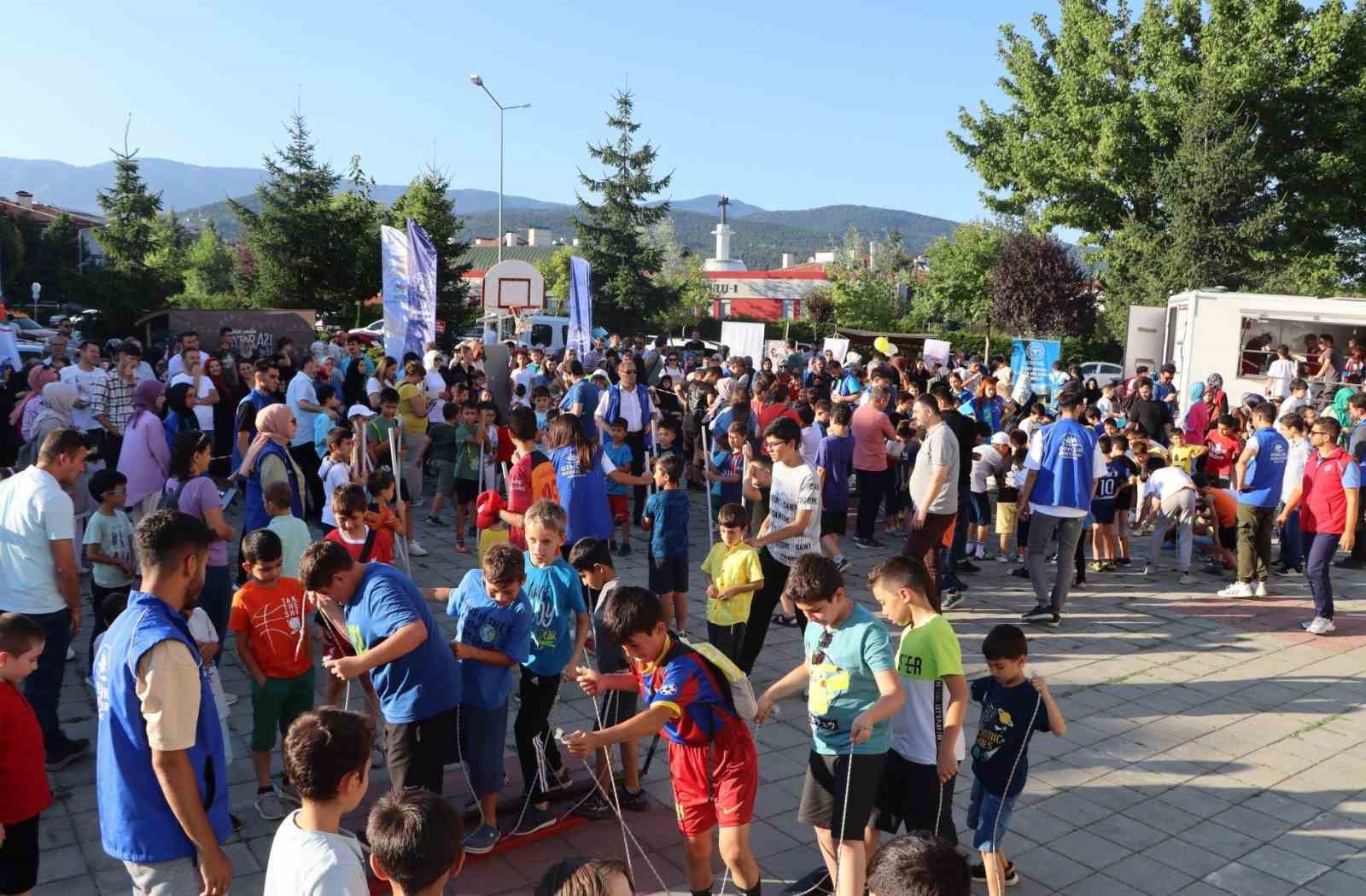 Yaz Kur’an kursuna gelen çocuklara farkındalık etkinliği 