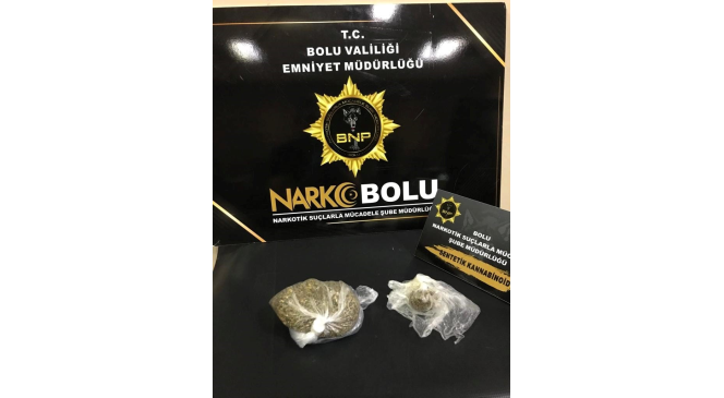 Yolcu olarak bindiği otobüste 54,88 gram uyuşturucu ile yakalandı 