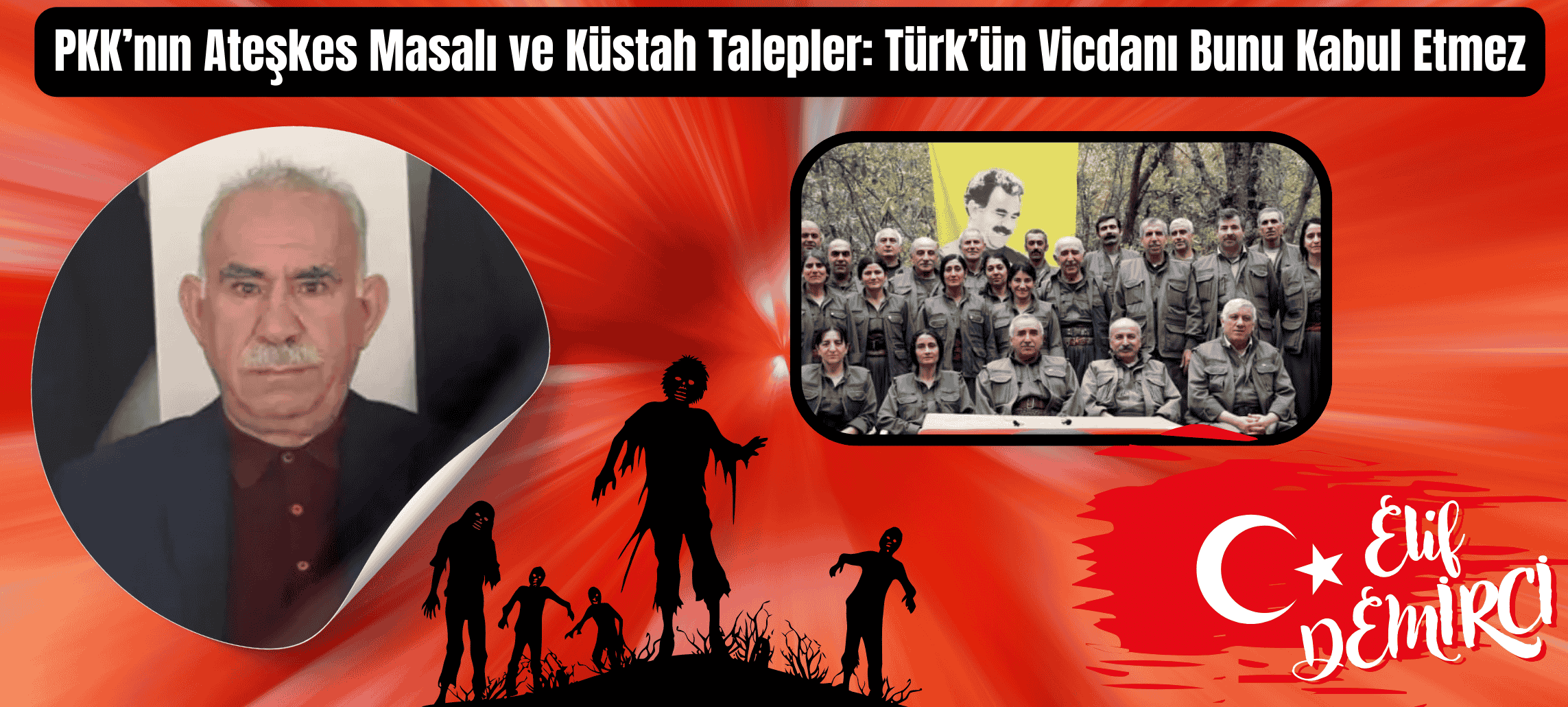 PKK’nın Ateşkes Masalı ve Küstah Talepler: Türk’ün Vicdanı Bunu Kabul Etmez  