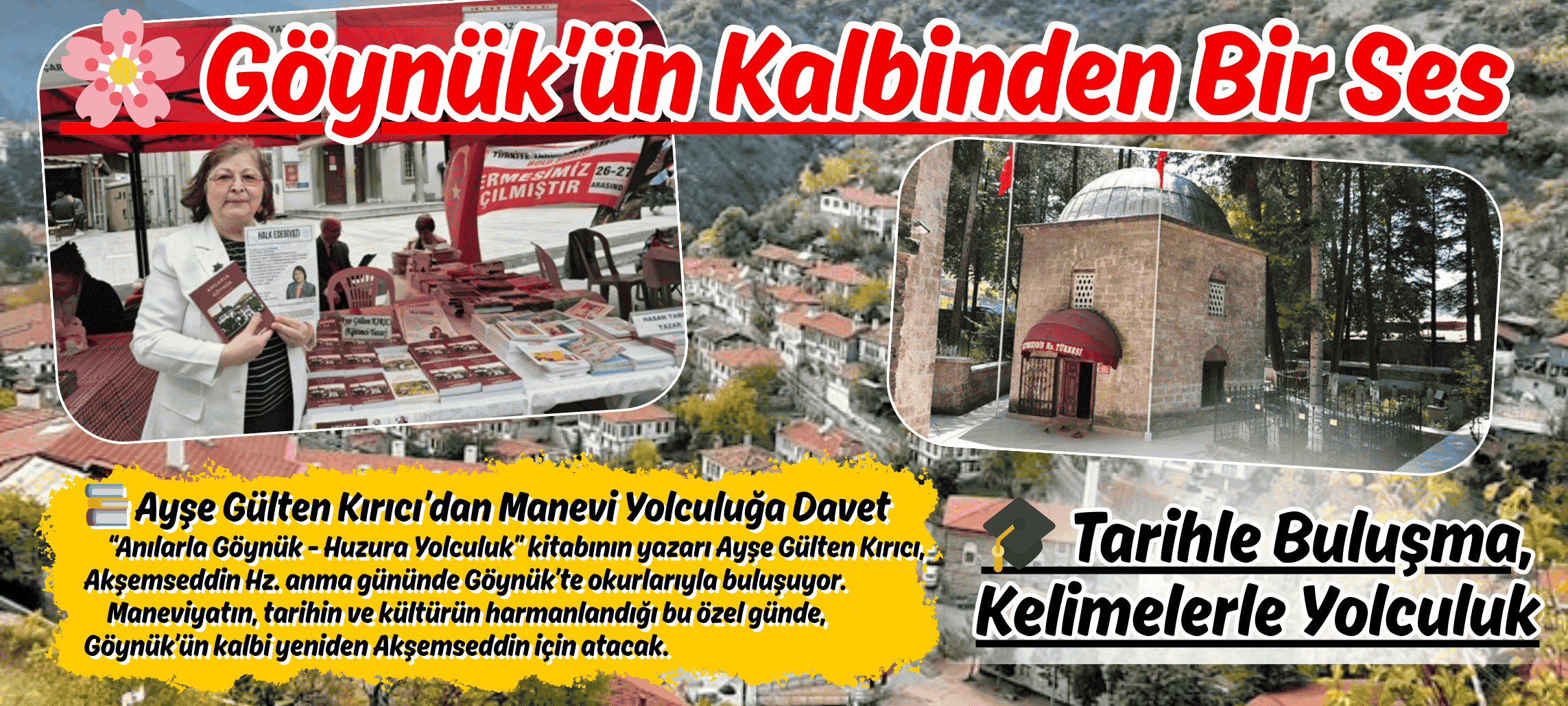Akşemseddin Hz. Göynük’te Anılıyor: Maneviyatla Bezenmiş Tarihi Bir Gün